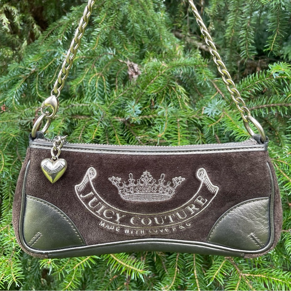 vintage juicy couture baguette bag